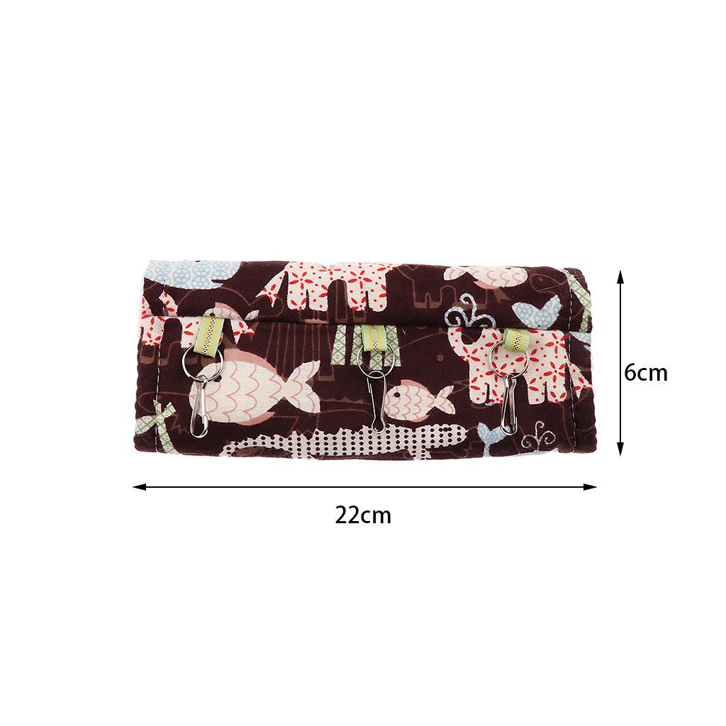 Tunnel Hamster Hammock for Small Animals Tube Rat Ferret Toy Random Color