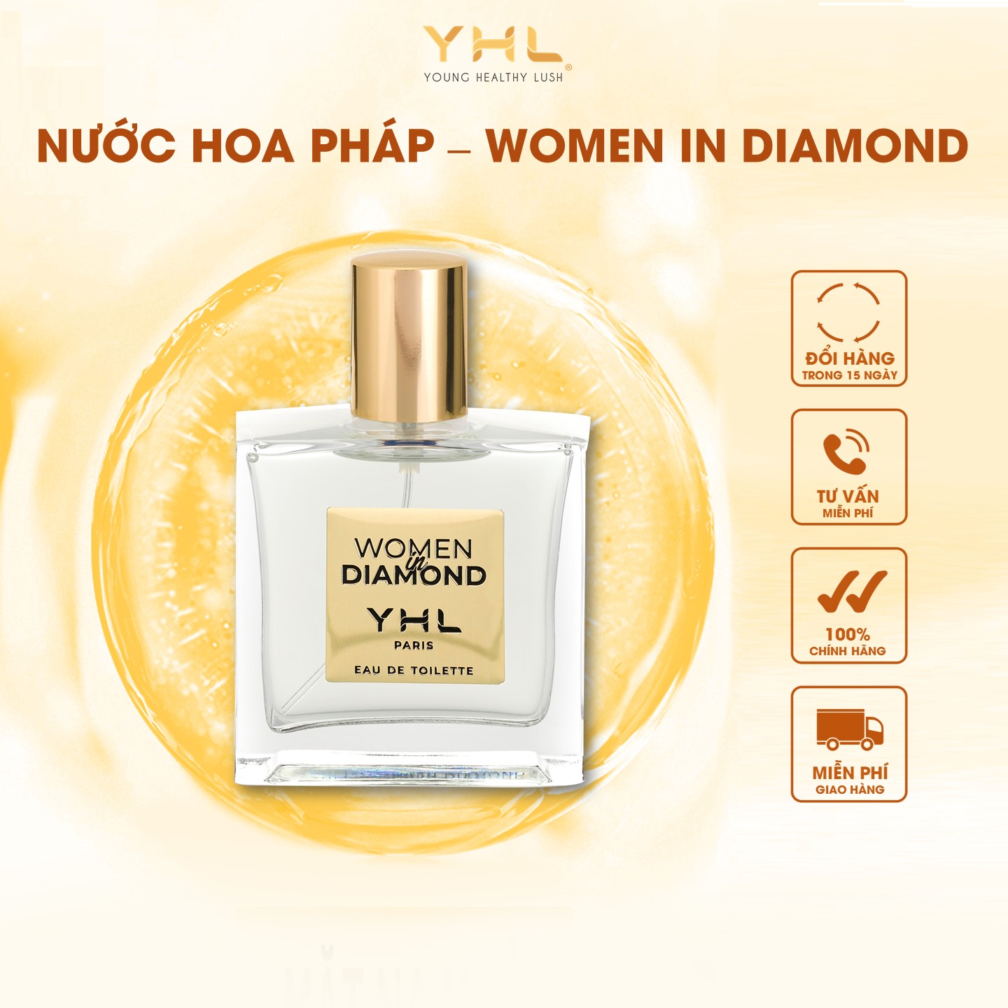 Nước Hoa Pháp YHL - Women In Diamond