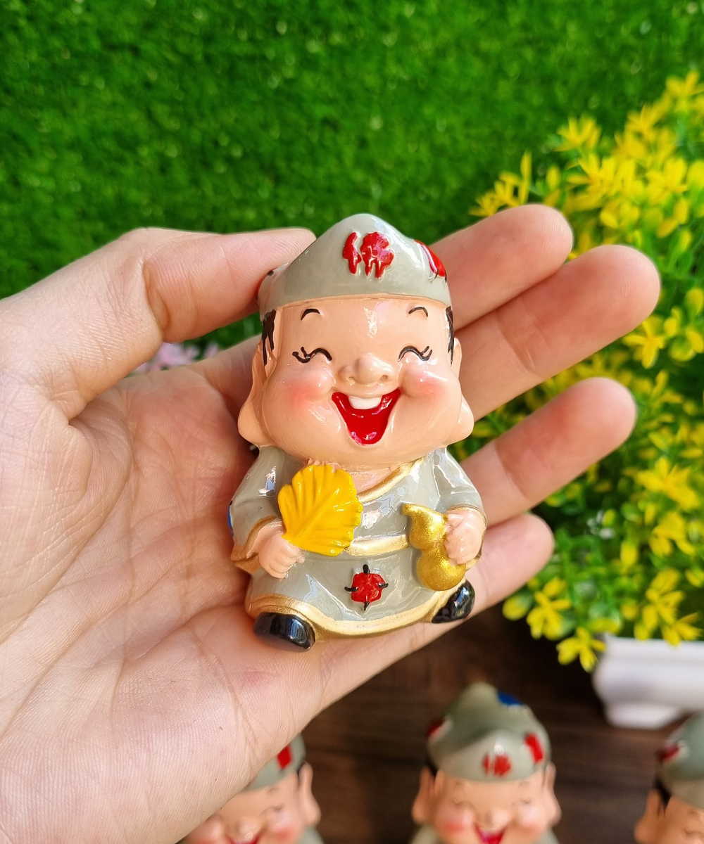 Tượng chibi Tế Công 6cm - Tế Điên hòa thượng - Tế Điên hoạt Phật