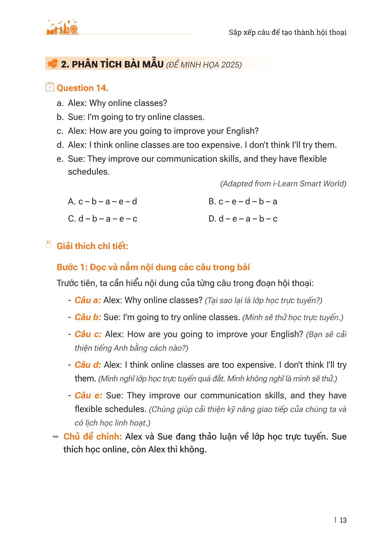 Sách - Làm Chủ Kỹ Năng Đọc Hiểu Kì Thi Tốt Nghiệp THPT - Môn Tiếng Anh