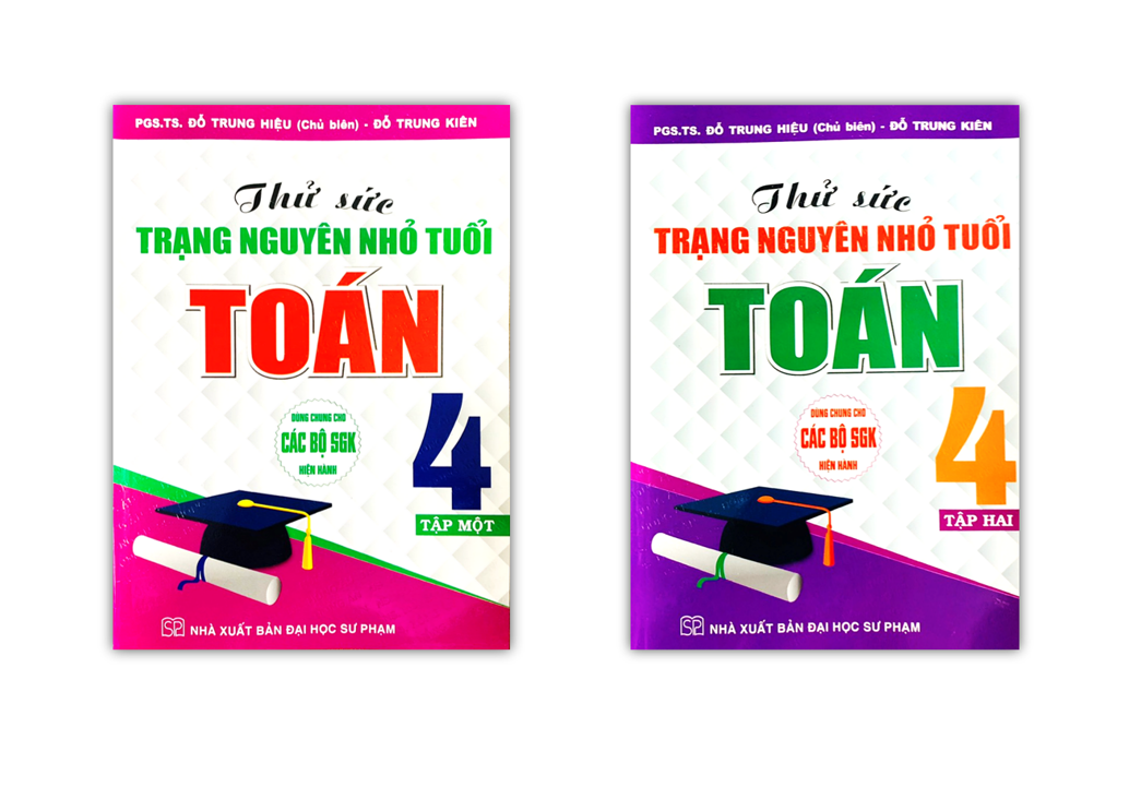 Sách - Combo Thử sức trạng nguyên nhỏ tuổi Toán 4