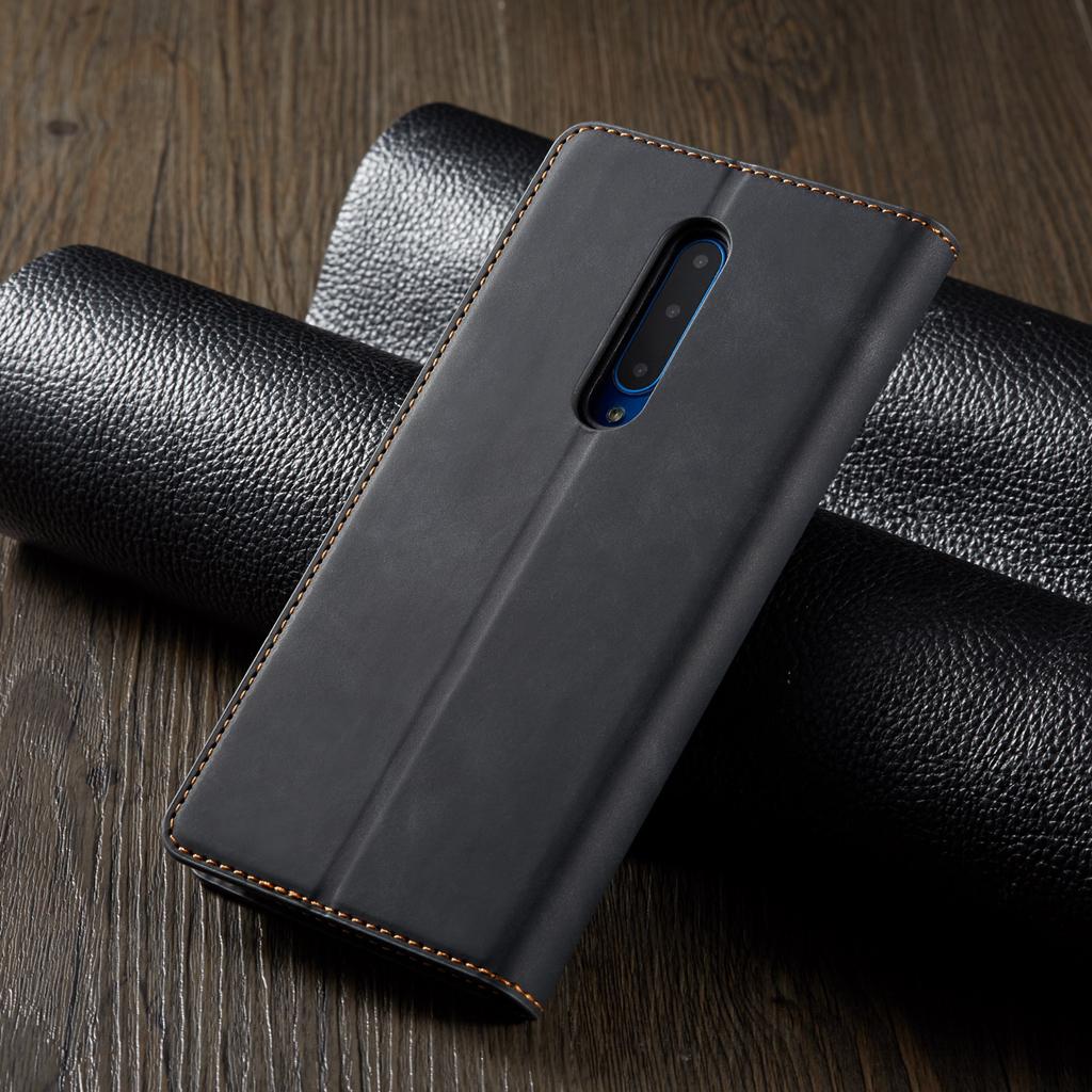 PU Leather Phone Protector Cover Case For OnePlus 7 Pro