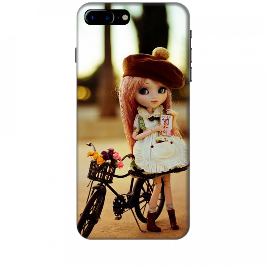 Ốp lưng dành cho điện thoại IPHONE 8 PLUS Baby and Bicycle Mẫu 1