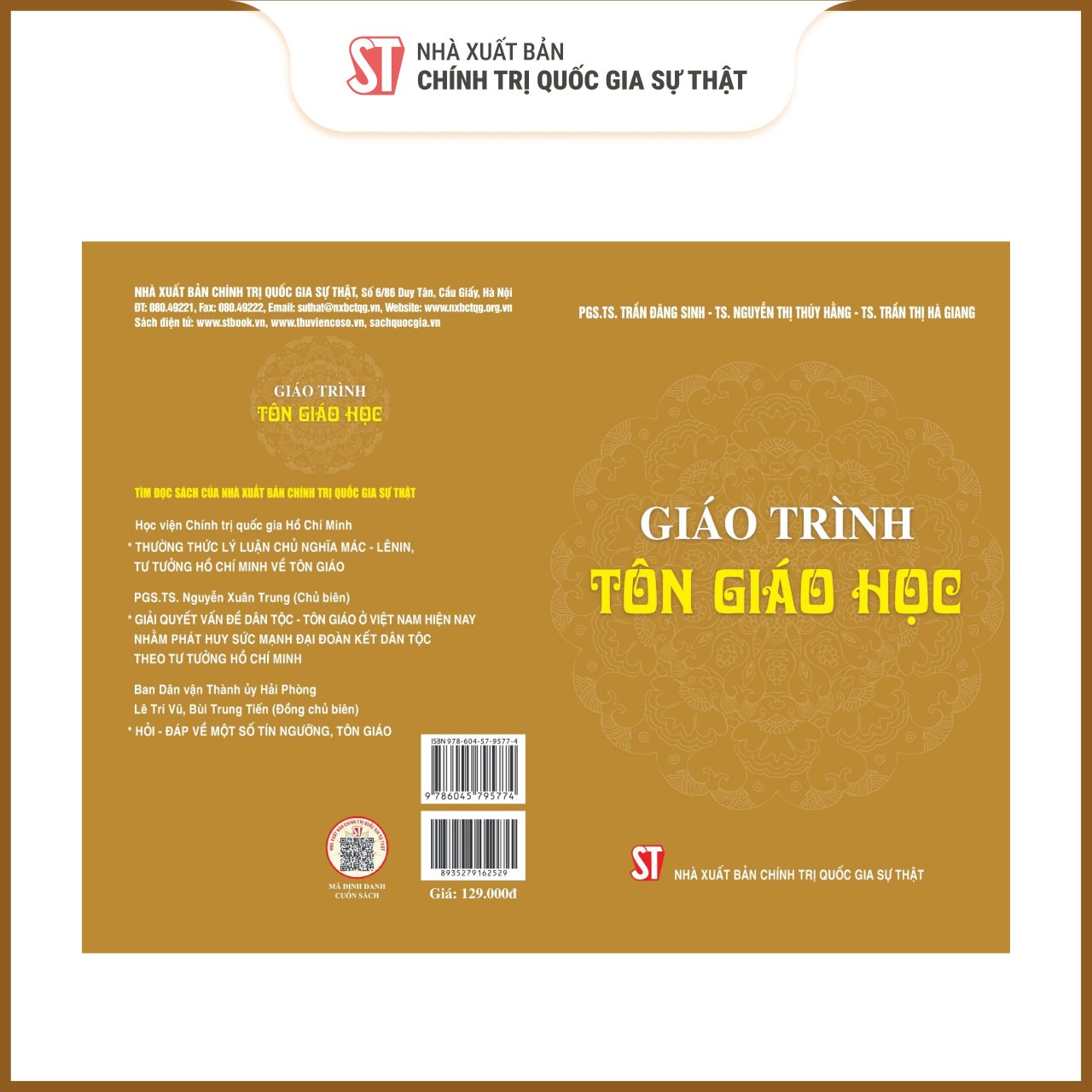Giáo trình tôn giáo (bản in 2024)