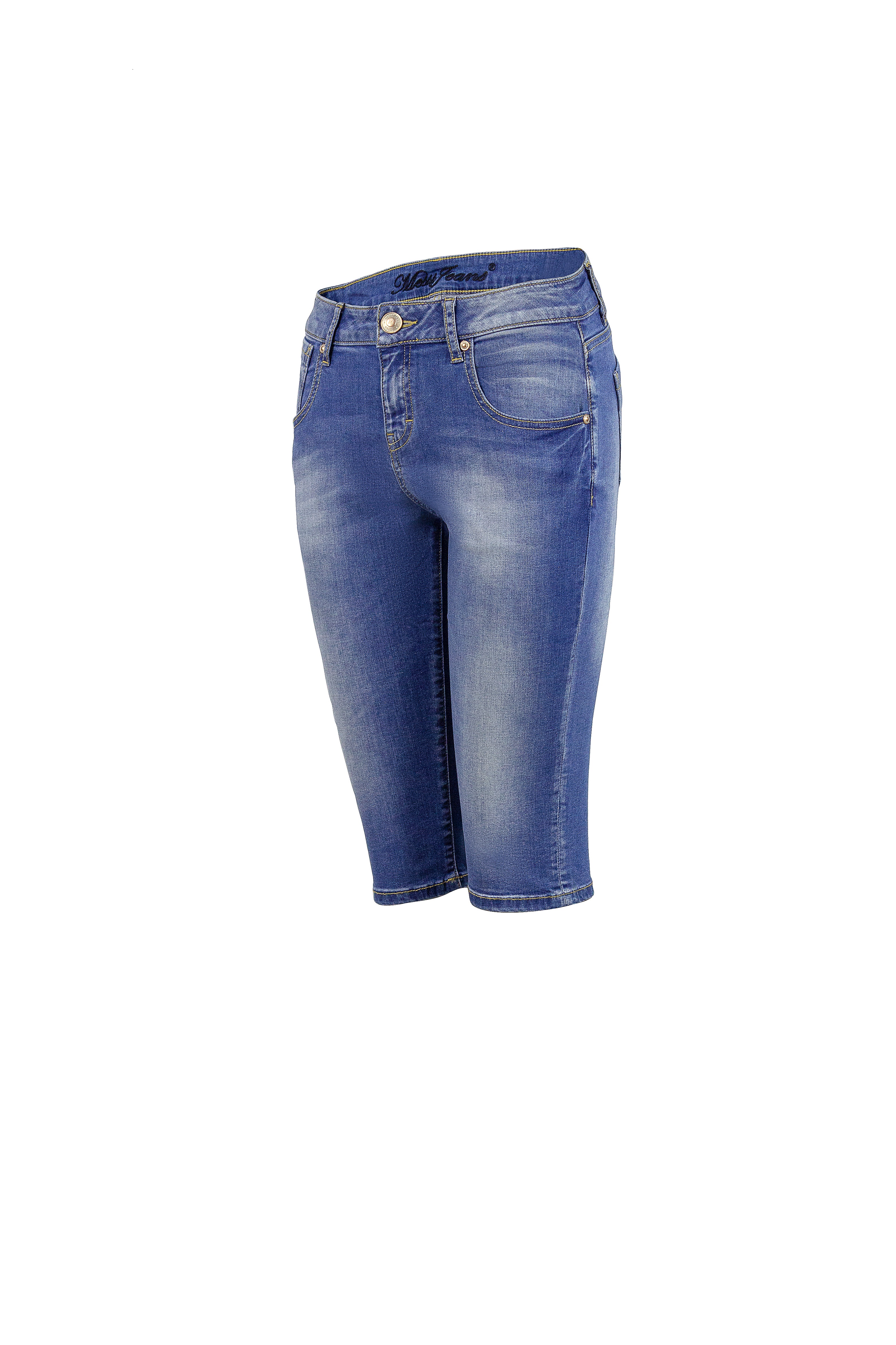 Quần jean lửng nữ ống ôm MESSI SJW-384-17