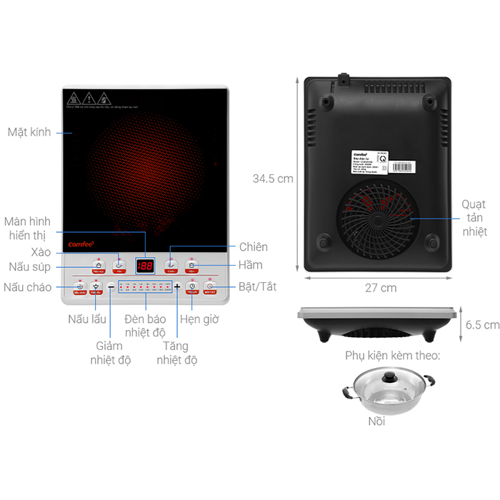 Bếp từ Comfee CI-BD2020B