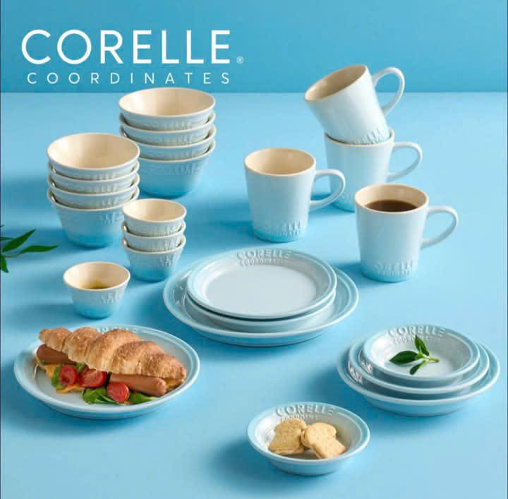Set bát 24 món từ thương hiệu đình đám Corelle brands cực xinh Hàng chính hãng