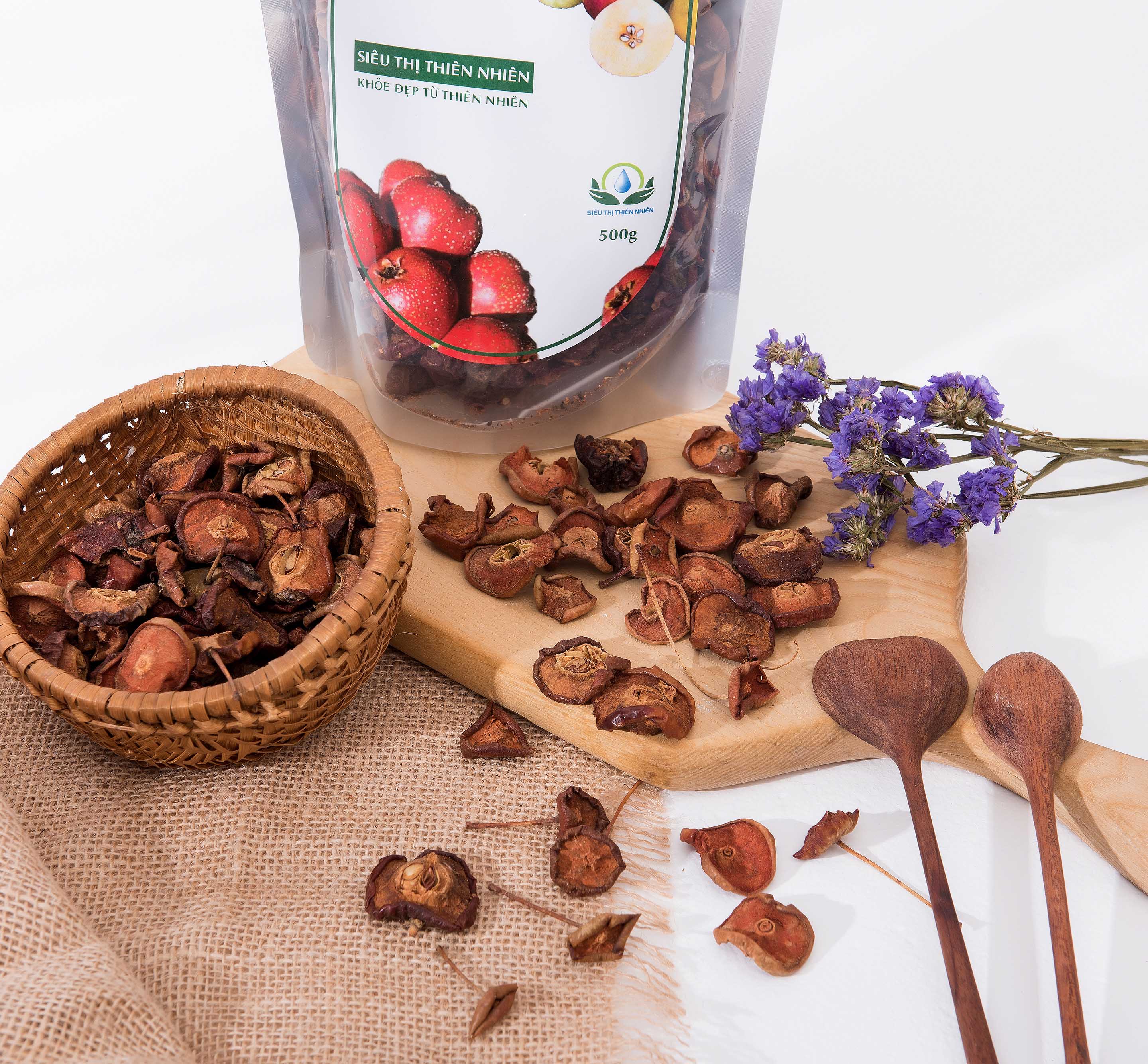 Trà Mộc Sắc Sơn Tra 500g
