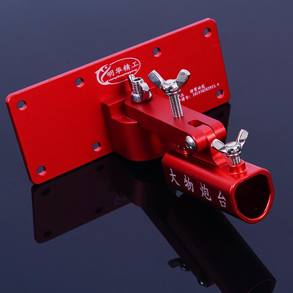 Fishing Rod Tube Bracket Fishing Pole Stand Rest Clamp Fishing
