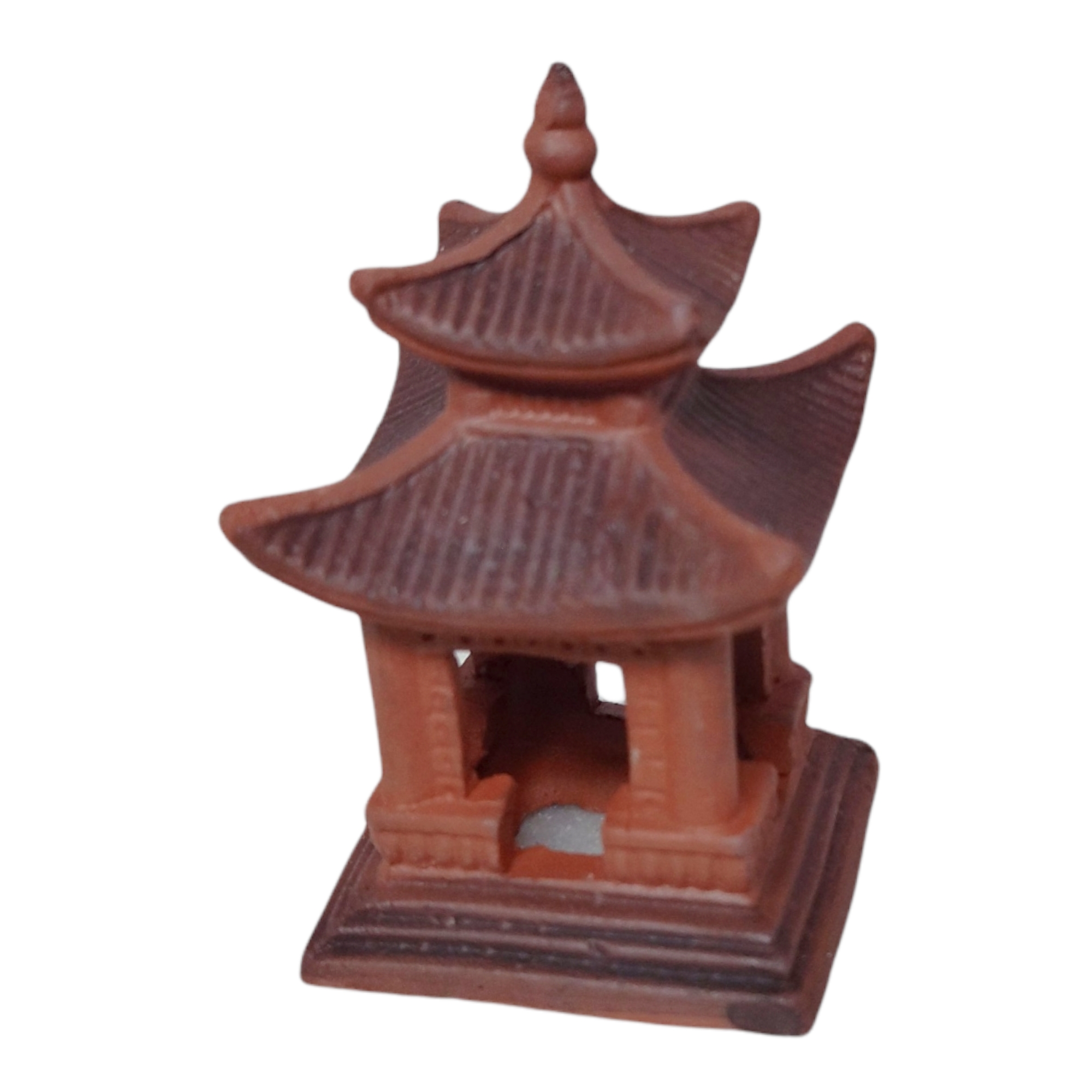 Tượng Tháp Vuông Gốm Bát Tràng Trang Trí Tiểu Cảnh, Sân Vườn, Decor Non Bộ, Bể Cá, Cây Cảnh Bonsai - Tinh Tế, Bền Đẹp