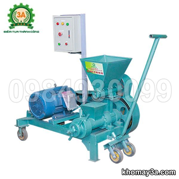 Máy ép cám viên nổi 3A15Kw (cấp liệu bán tự động)