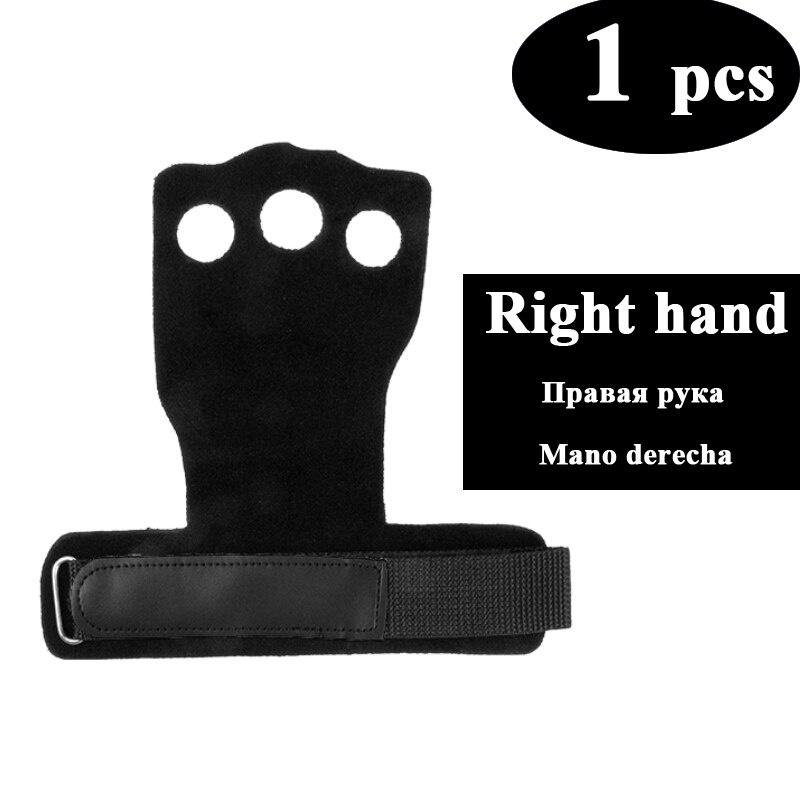 Leather Gymnastic Hand Grips Crossfit Weightlifting Workout Gym Gloves Palm Protection Wrist Wrap Fitness Training Hand Blisters
