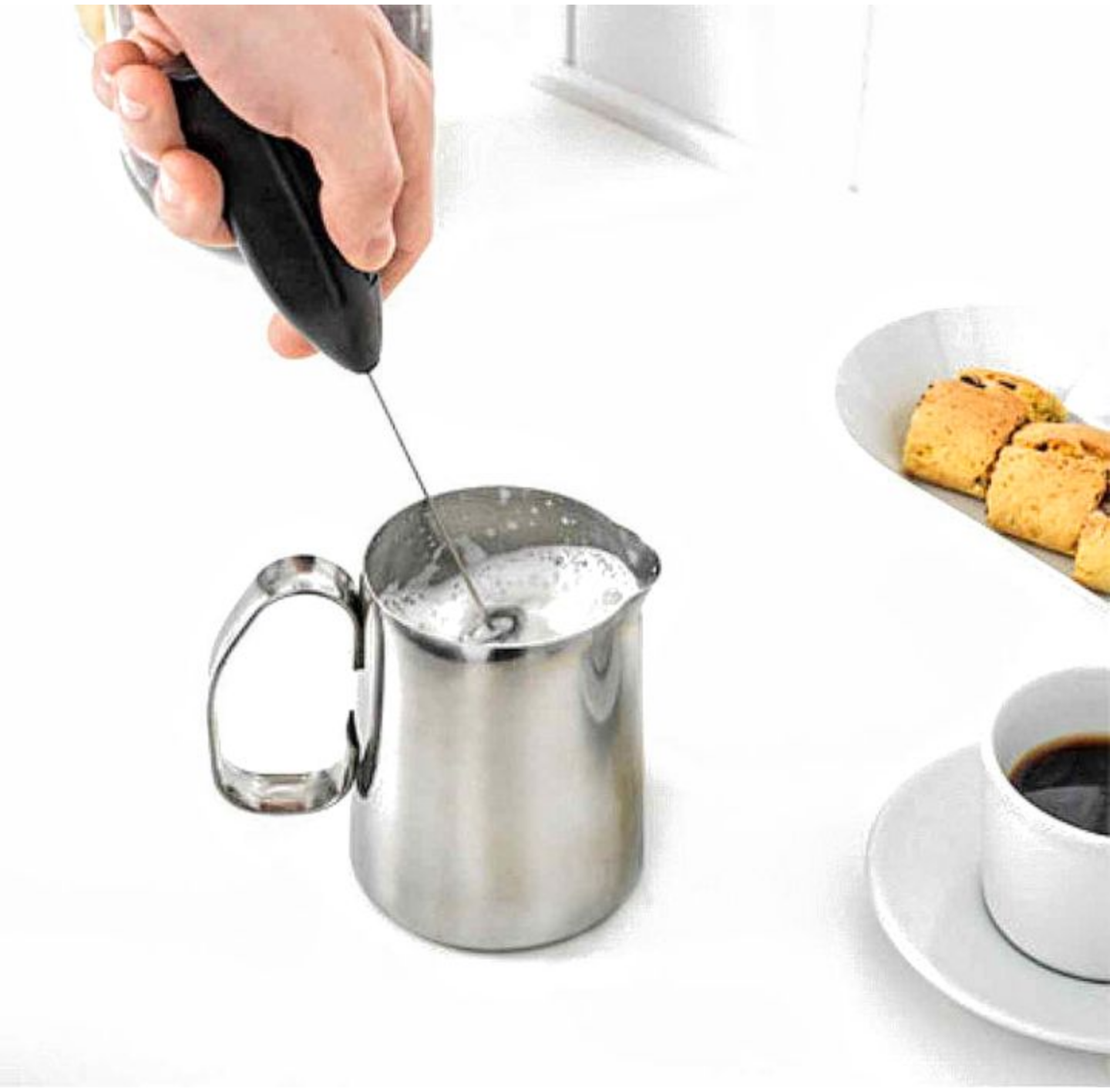 1 MÁY ĐÁNH TRỨNG TẠO BỌT CÀ PHÊ MINI LOẠI TỐT
