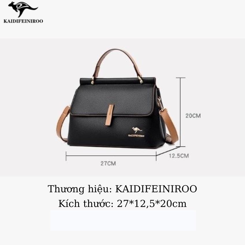Túi xách nữ đẹp thời trang cao cấp công sở Hàn Quốc KAIDIFEINIROO KF20 (9611) Size 27cm