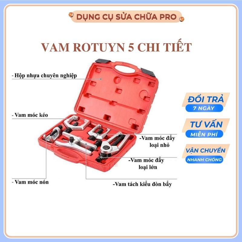 Bộ dụng cụ cảo tháo lắp rotuyn 5 chi tiết . dụng cụ mở rotuyn