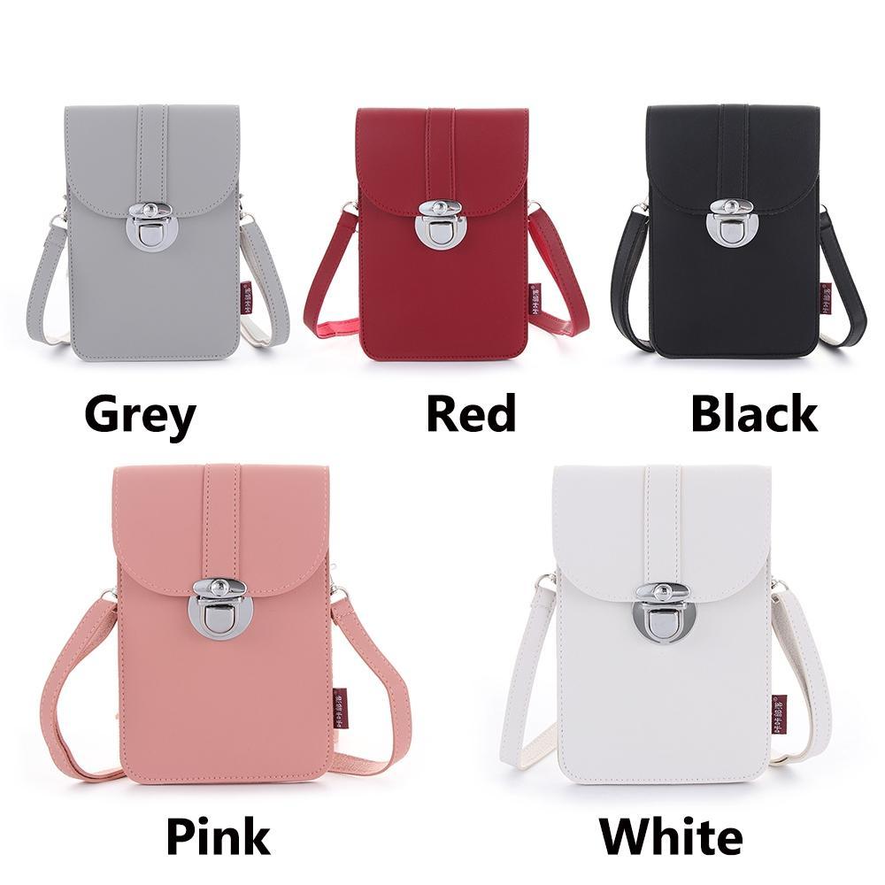 Túi Đựng Điện Thoại Di Động Phong Cách Vintage Tiện Dụng Cho Nữ