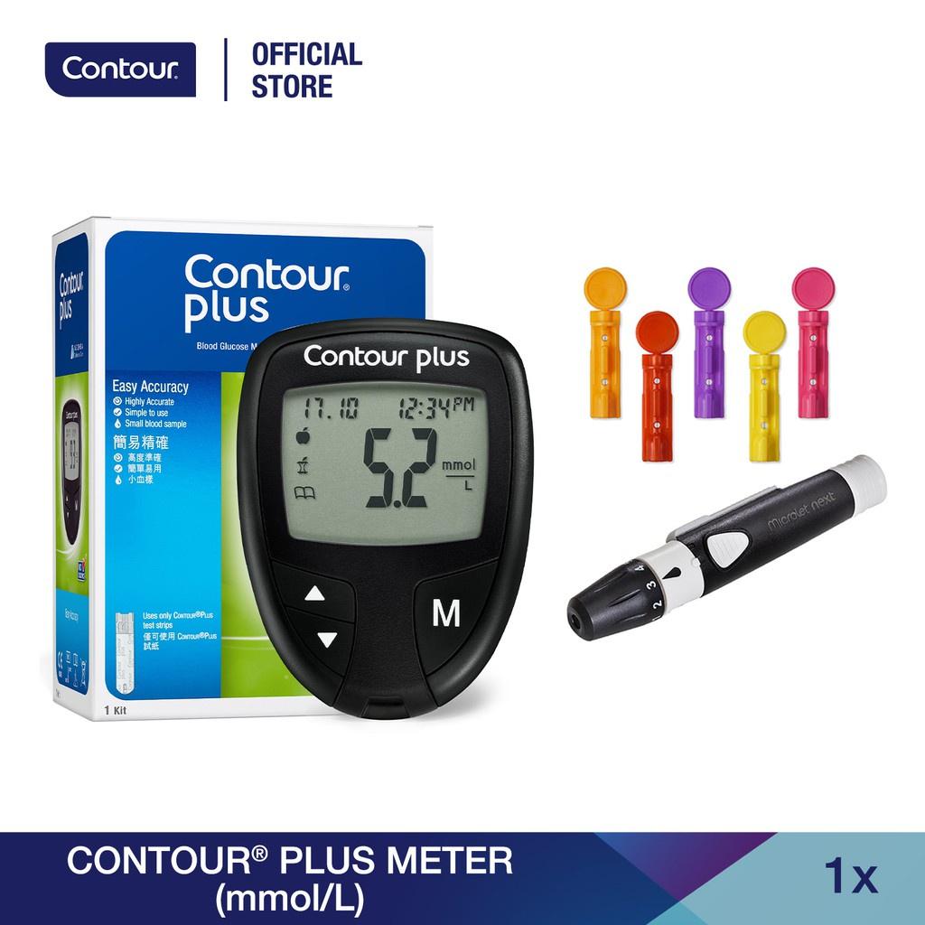 CONTOURPLUS Máy đo đường huyết (mmol/L)