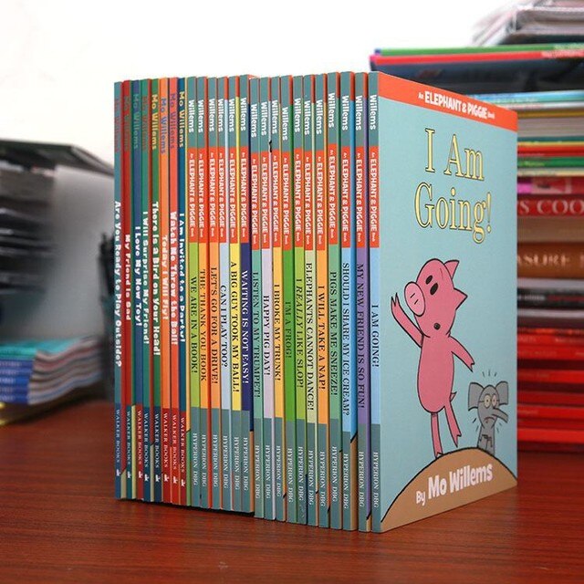 An Elephant And Piggie Book| 25 Books | Bản Nhập Khẩu