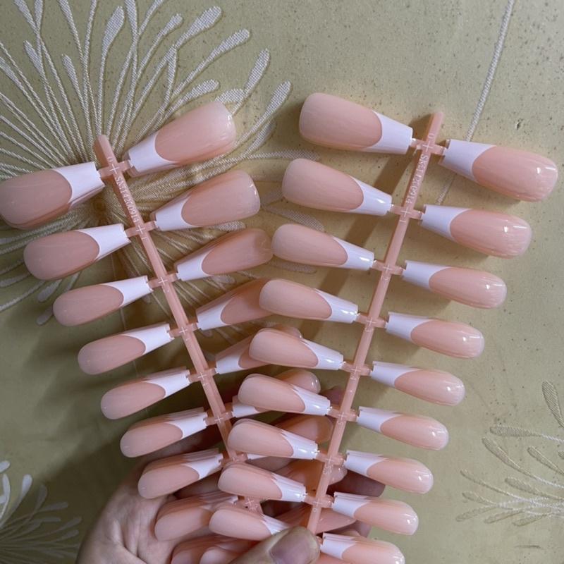 Móng up thạch sơn sẵn - đã được Fen đầu móng, móng tay giả màu thạch Thiên Di Nail