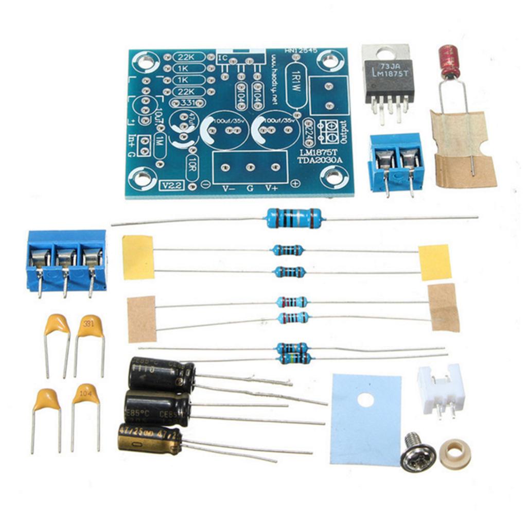 2X 20w LM1875T Audio Power Amplifier HIFI Amplifier Board Module DIY Set