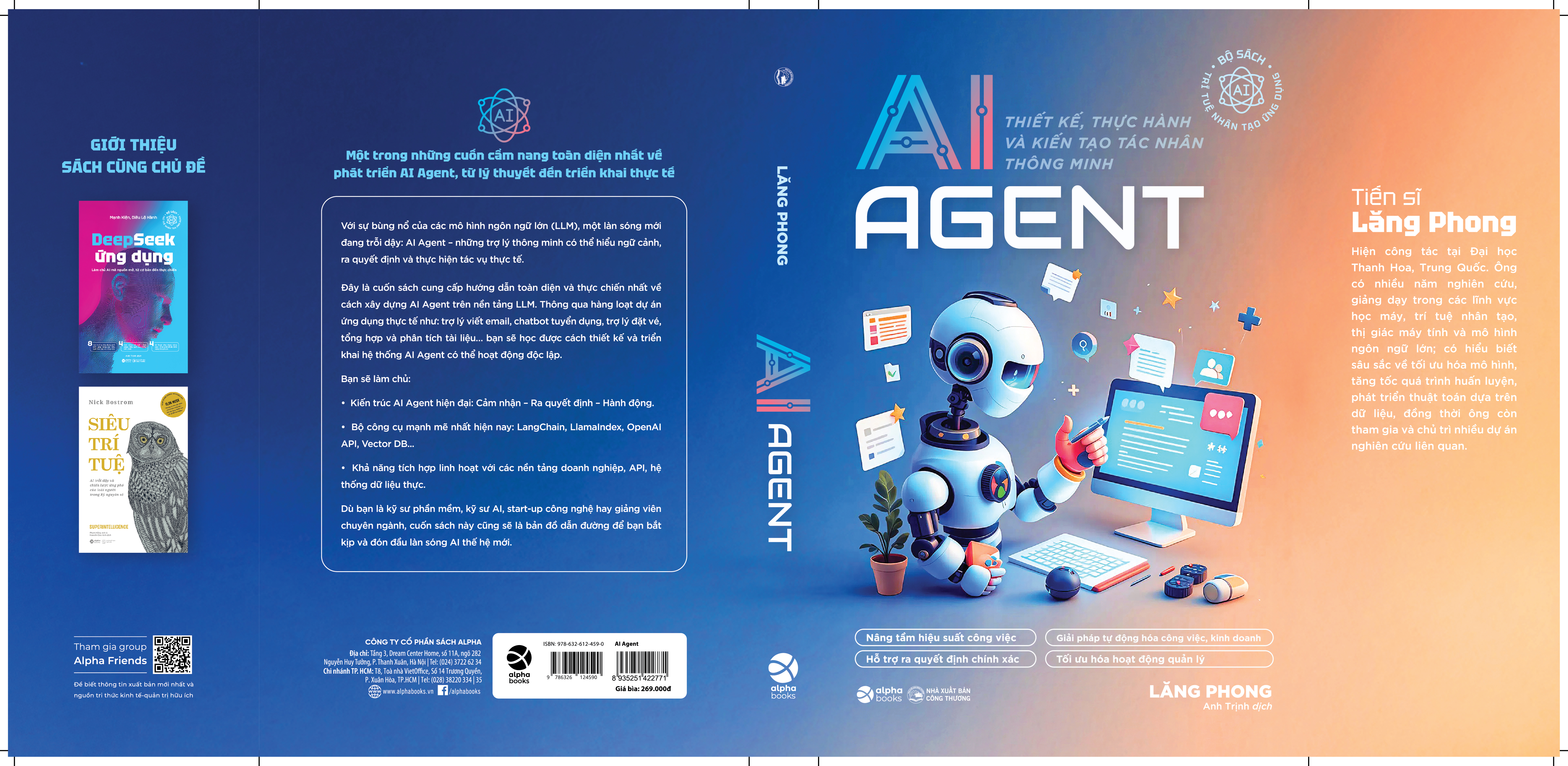 Sách AI Agent – Thiết Kế, Thực Hành Và Kiến Tạo Tác Nhân Thông Minh