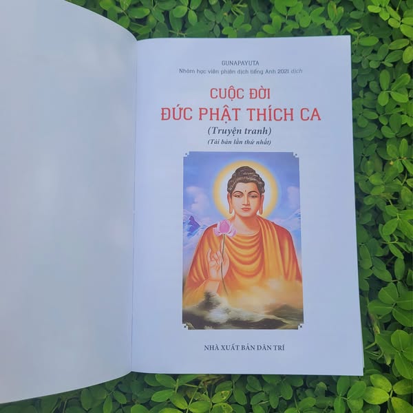 Sách - Cuộc Đời Đức Phật Thích Ca - Truyện tranh song ngữ - Vĩnh Nghiêm Books