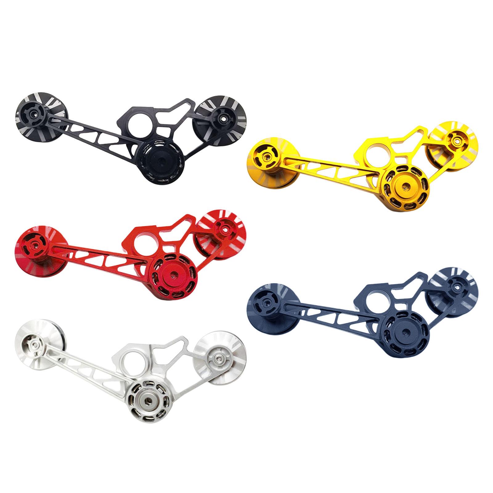 Bike Speed Adjuster, Bike Chain Tensioner Folding Bike Chain Stabilizer Rear Derailleur Chain Guide 1/2/3/6 Speed for Brompton