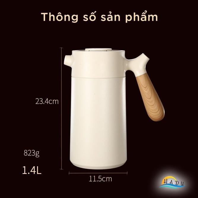 Bình nước giữ nhiệt cao cấp inox 316 1400ml chất lượng cao an toàn giữ nhiệt hơn 24h đa năng đựng trà nước ép sữa
