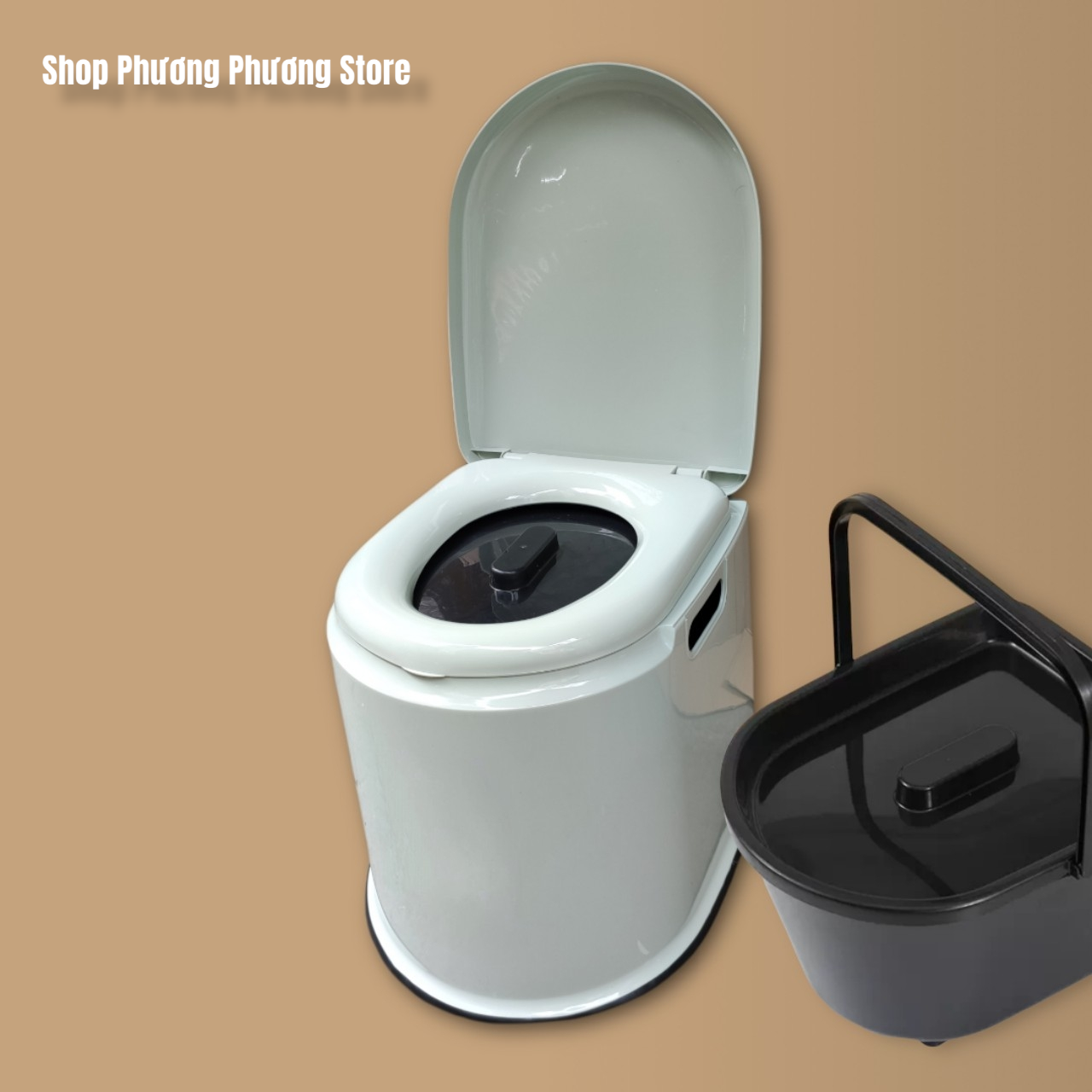 ✅ GHẾ BÔ VỆ SINH DI ĐỘNG – TIỆN LỢI, AN TOÀN CHO NGƯỜI GIÀ, BÀ BẦU &amp; BỆNH NHÂN
