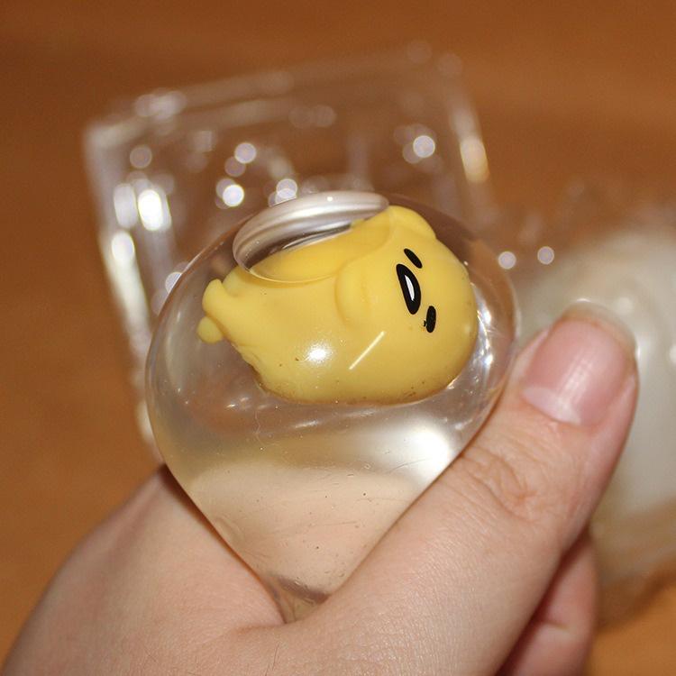 Trứng Lười Gudetama bóp trút giận xả stress giải tỏa căng thẳng đàn hồi mềm mịn