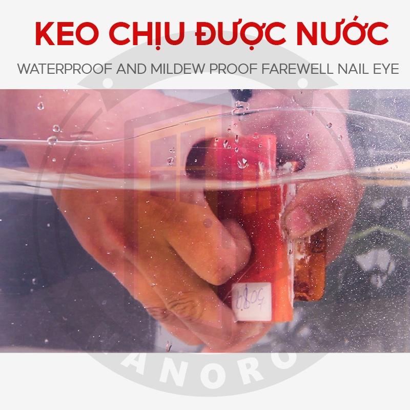 Keo dán nhựa đa năng nội địa Trung Universal Glue NANORON Keo dán tường dán gạch dán gỗ siêu chắc không làm hại da tay