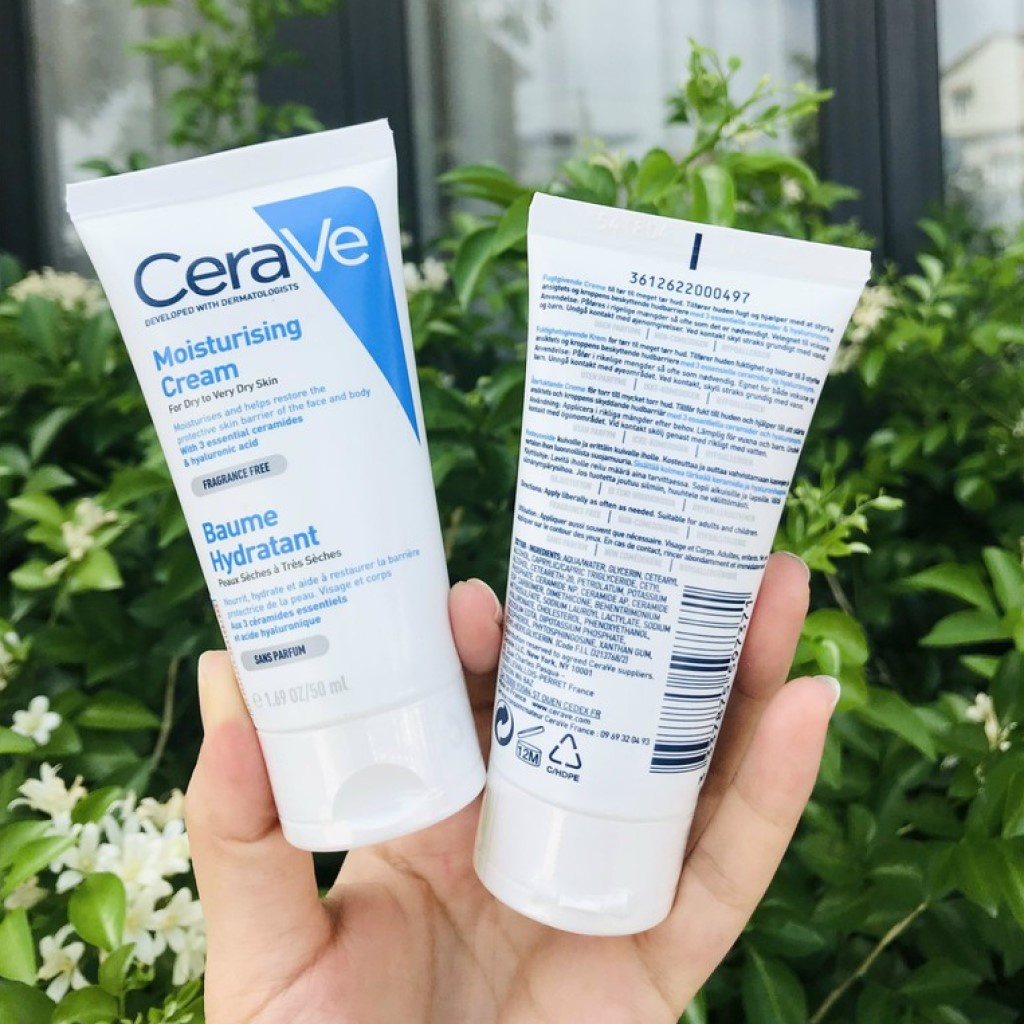 Kem dưỡng ẩm dành cho da khô Cerave Moisturizing Cream 50ml