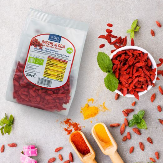 Kỷ tử hữu cơ 200g Sottolestelle Organic Goji Berries