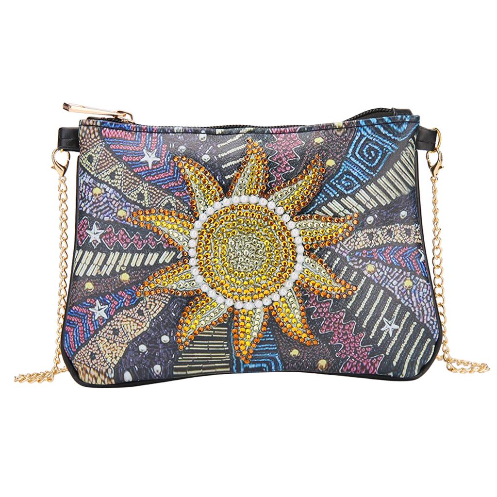 Mini Handbag Diamond Painting Leather Chain Shoulder Bags