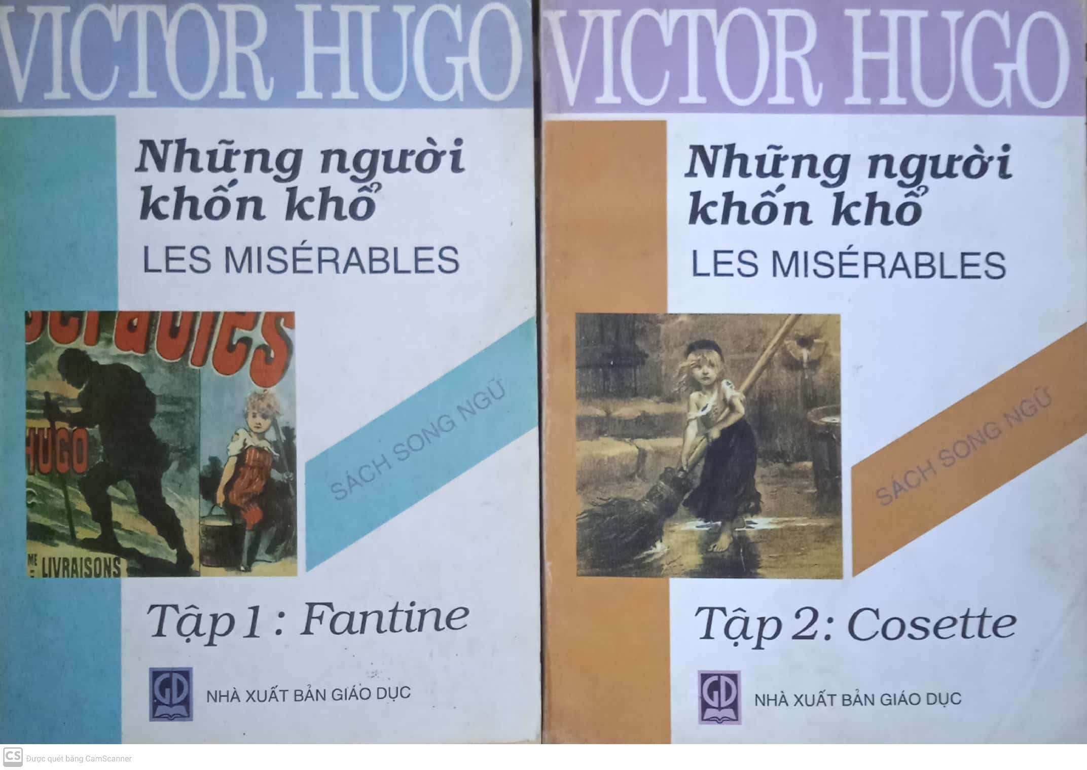 Combo 2 cuốn Những Người Khốn Khổ Les Misérables-Tập1+2