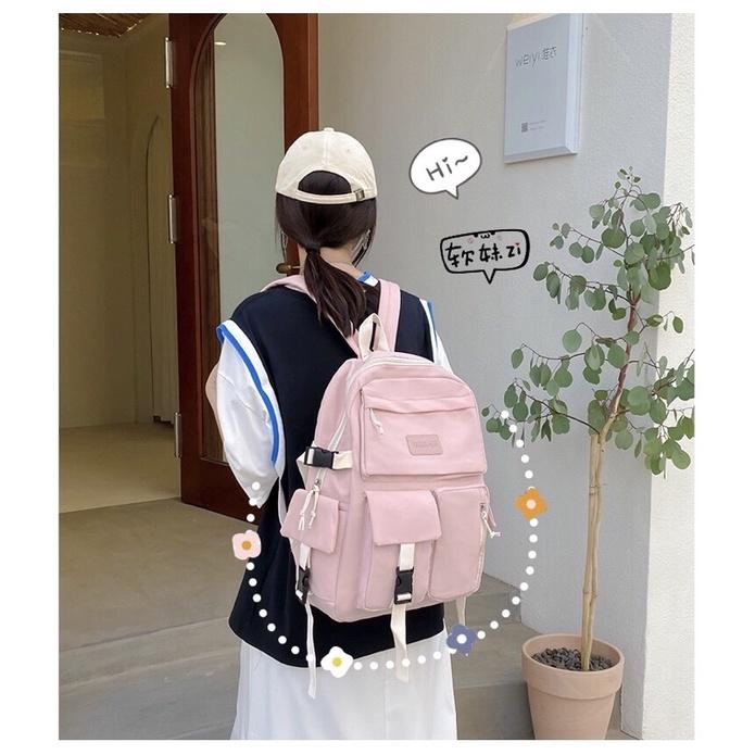 Balo đi học nữ nhẹ nhàng hợp thời trang
