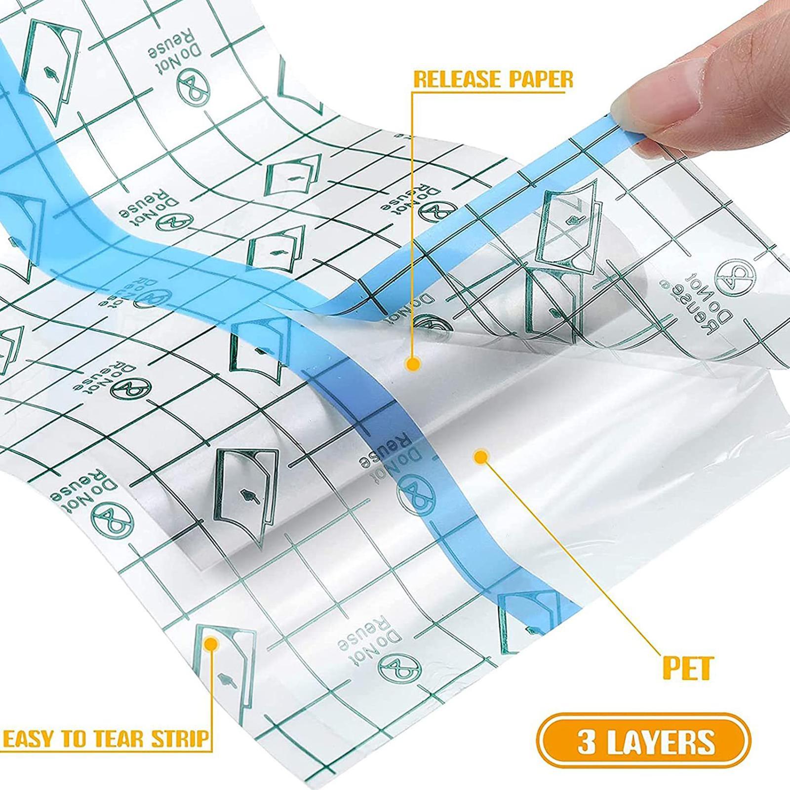 10m Shower Transparent Film Waterproof Clear Bandages Tape