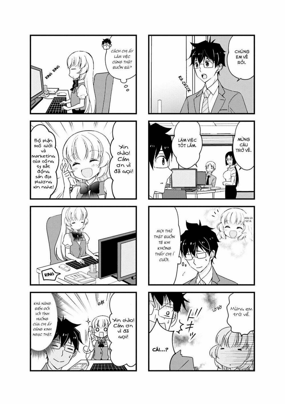 senpai nhỏ nhắn của tôi rất dễ thương chapter 15 7