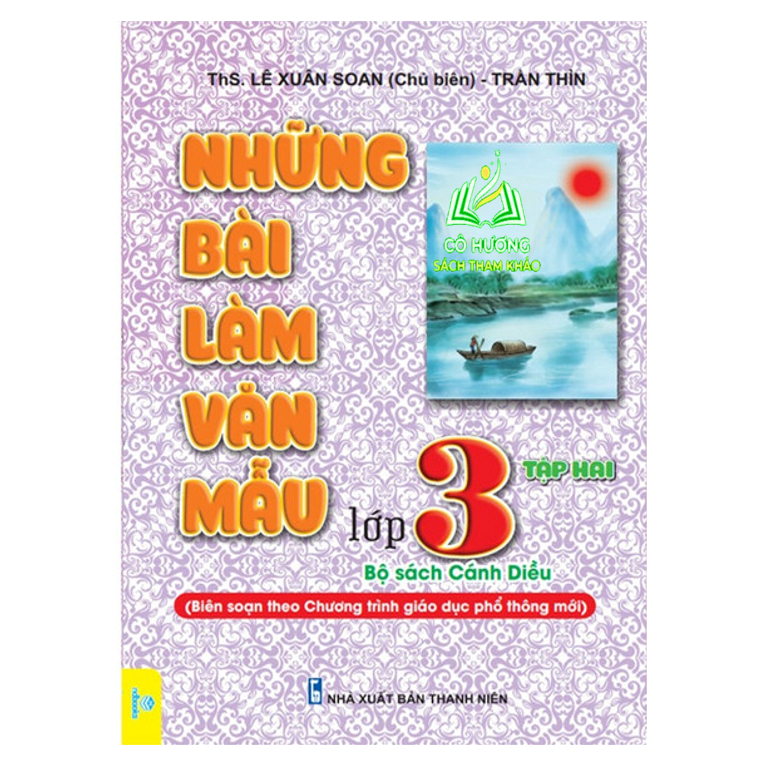 Sách - Những Bài Làm Văn Mẫu Lớp 3 Tập hai - Biên Soạn Theo Chương Trình GDPT Mới - Cánh Diều (ND)