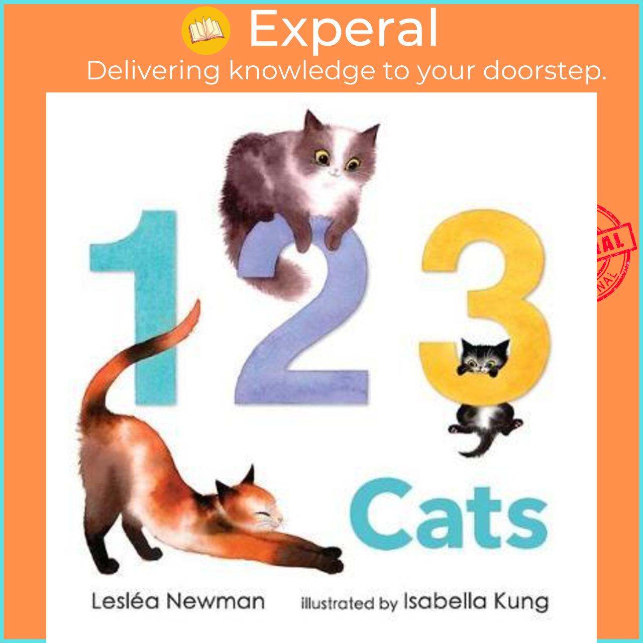 Sách - 123 Cats: A Cat Counting Book by Leslea Newman Isabella Kung
