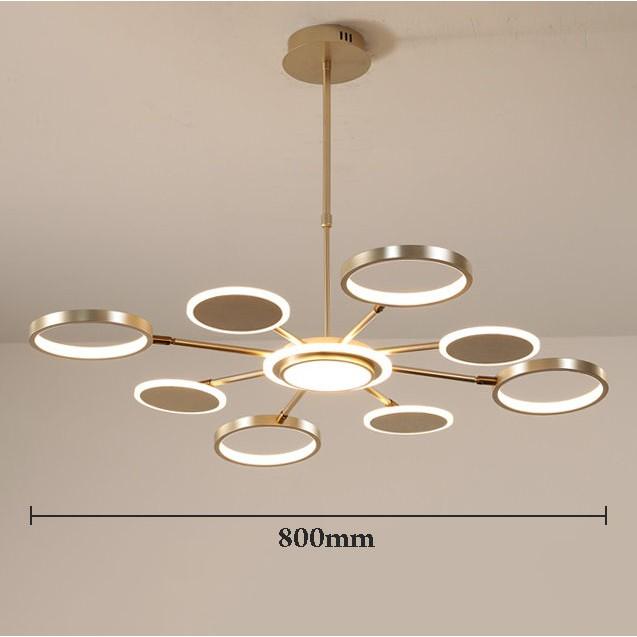 Đèn thả ERITER kiểu dáng sang trọng với 3 chế độ ánh sáng hiện đại - kèm điều khiển từ xa.