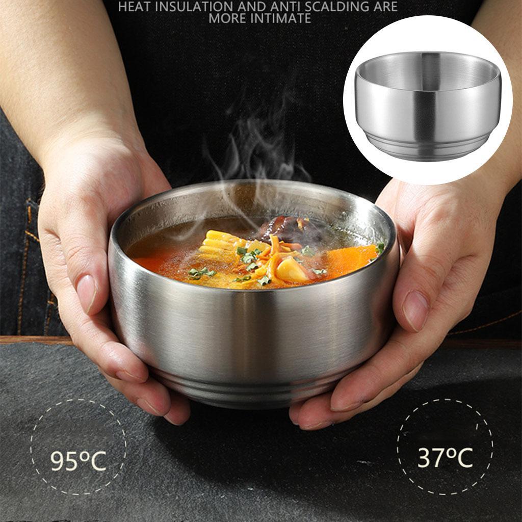 Premium 304 Stainless Steel Bowls Serving  Restaurant