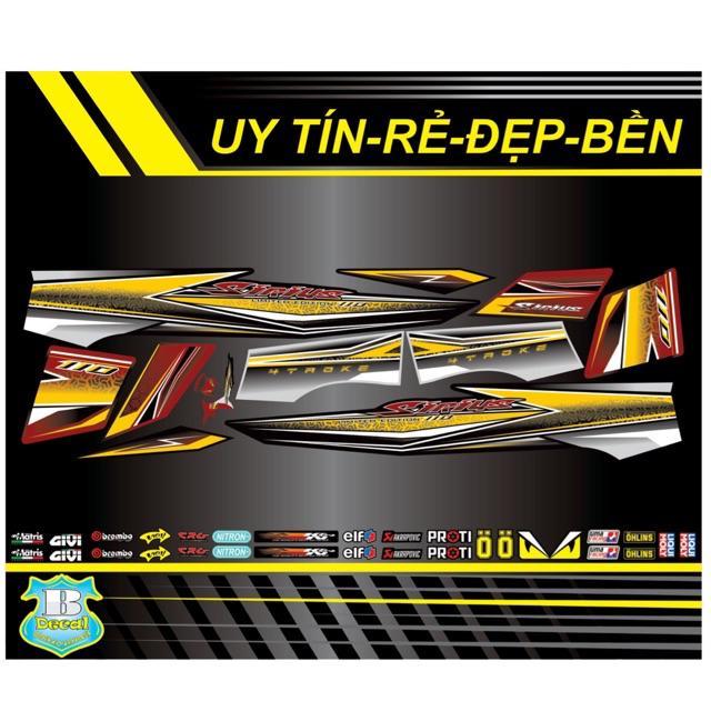 Tem rời Sirius xăng cơ V8