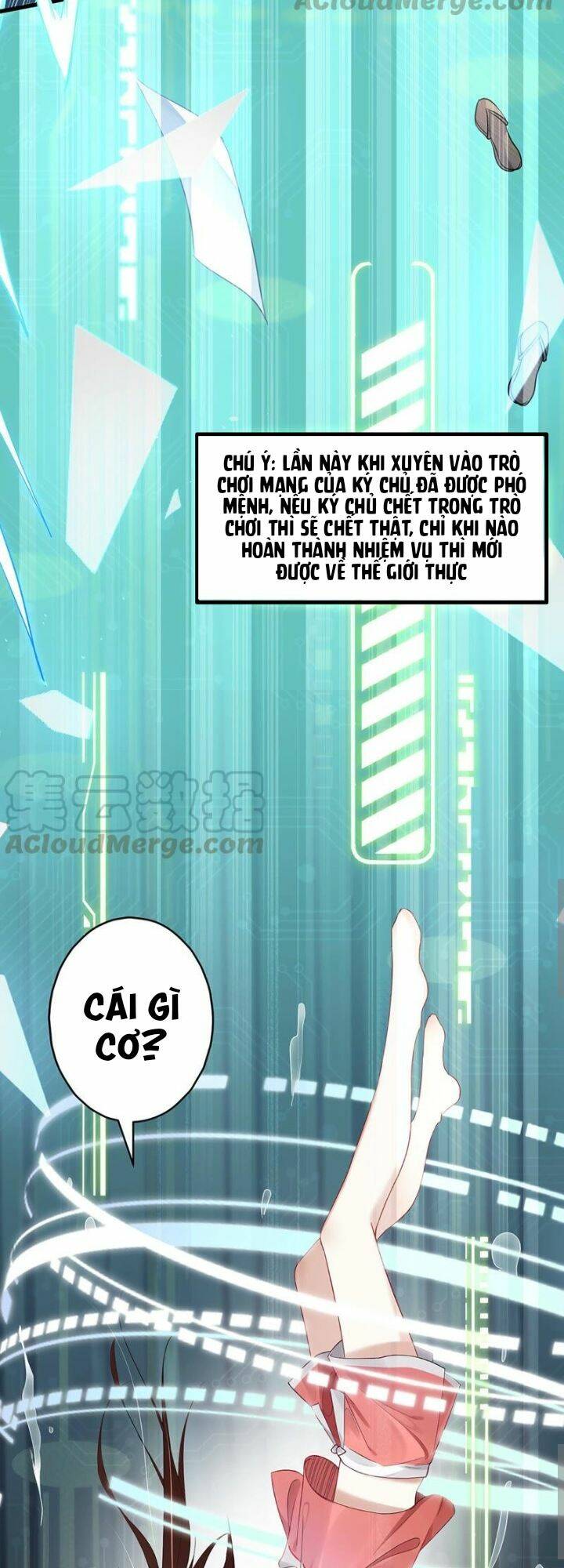 xuyên vào trò chơi công lược boss phản diện chapter 0 5