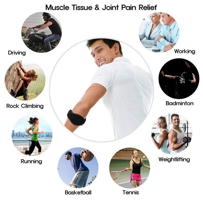 Adjustable Sports Compression Elbow Support Elbow Brace Breathable Arm Protector Sports Elbow Support Pad Injury Pain Relief