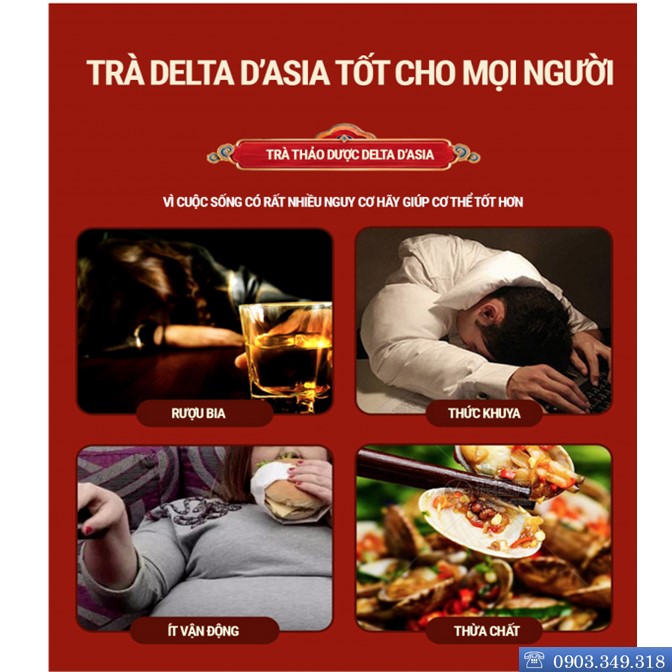 TRÀ XẠ ĐEN Túi Zip – Delta D'Asia Hỗ trợ điều trị xơ gan, hạ men gan, viêm gan B