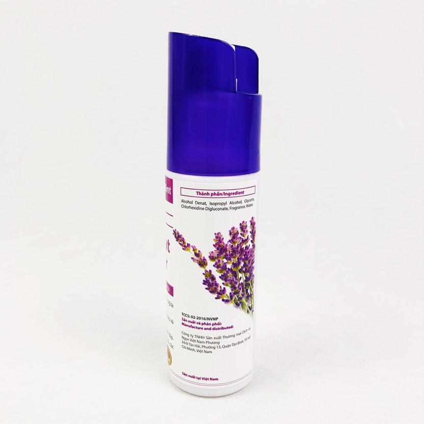 Bộ 10 chai xịt vệ sinh thảm tập Yoga Lavender Mint 100mlGnG