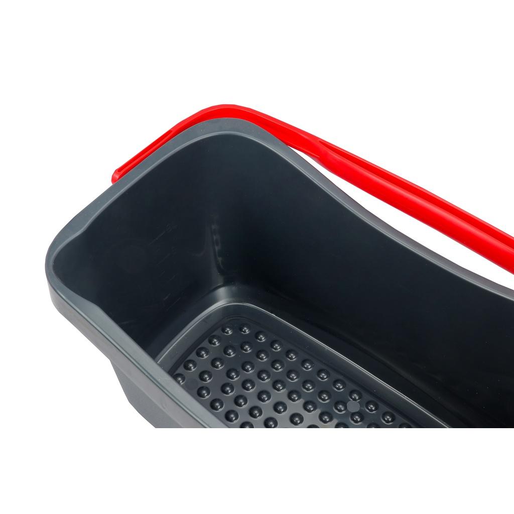 Thùng giặt cây lau nhà VILEDA Everyday Mop Bucket dung tích 11L, phù hợp cây lau tự vắt, bản rộng, chữ nhật - TSU160444