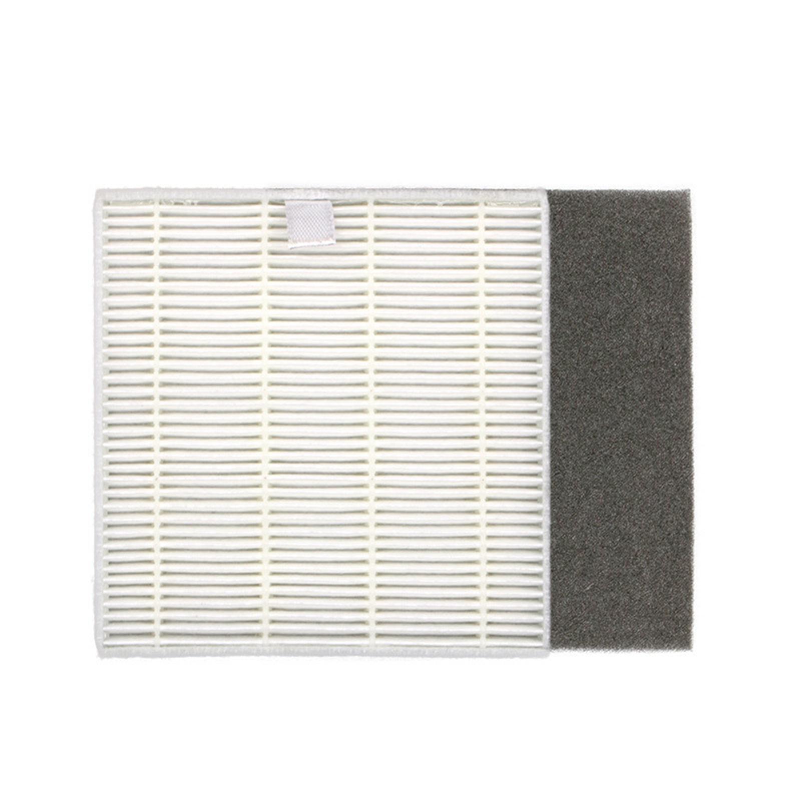 16 Pieces Mop Cloth Side Brushes Filter Attachment for Ilife V8S Accessories