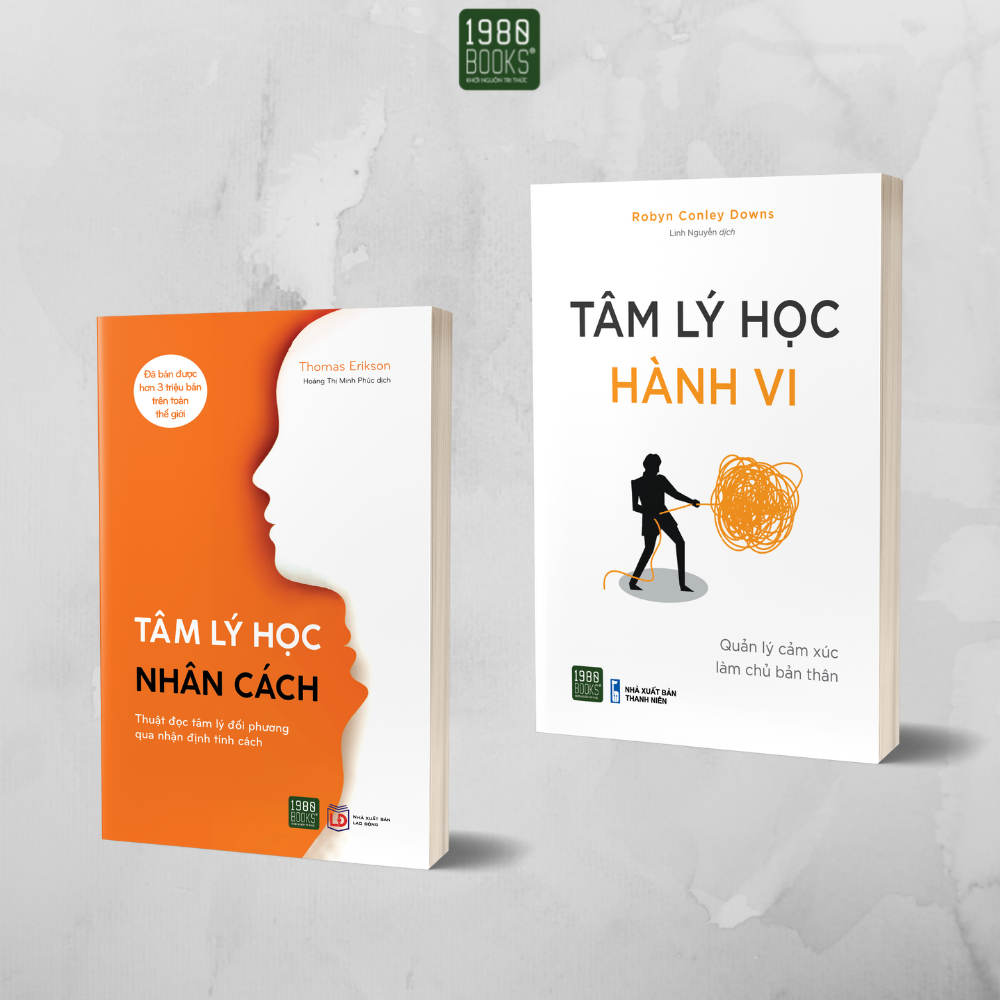 Sách - Combo 2 cuốn tâm lý học - 1980Books